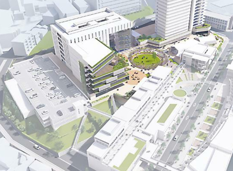 星が丘ボウル跡地を再開発　東山遊園、商業施設や大学整備